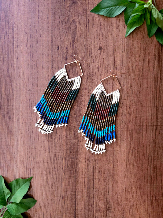 The Tribal Elegance Earrings