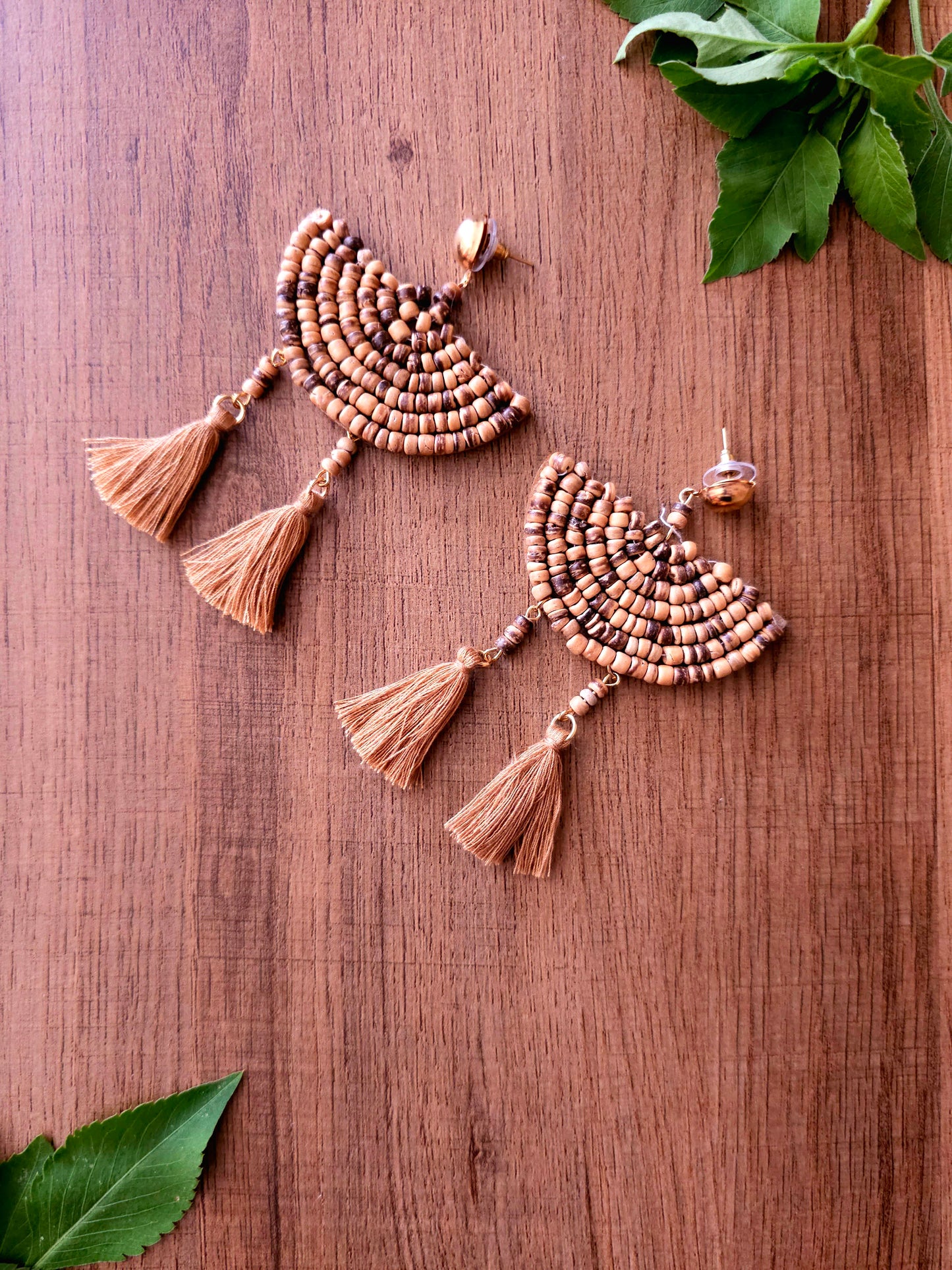 The Boho Dusk Earrings | Colorful Tassel Jewelry