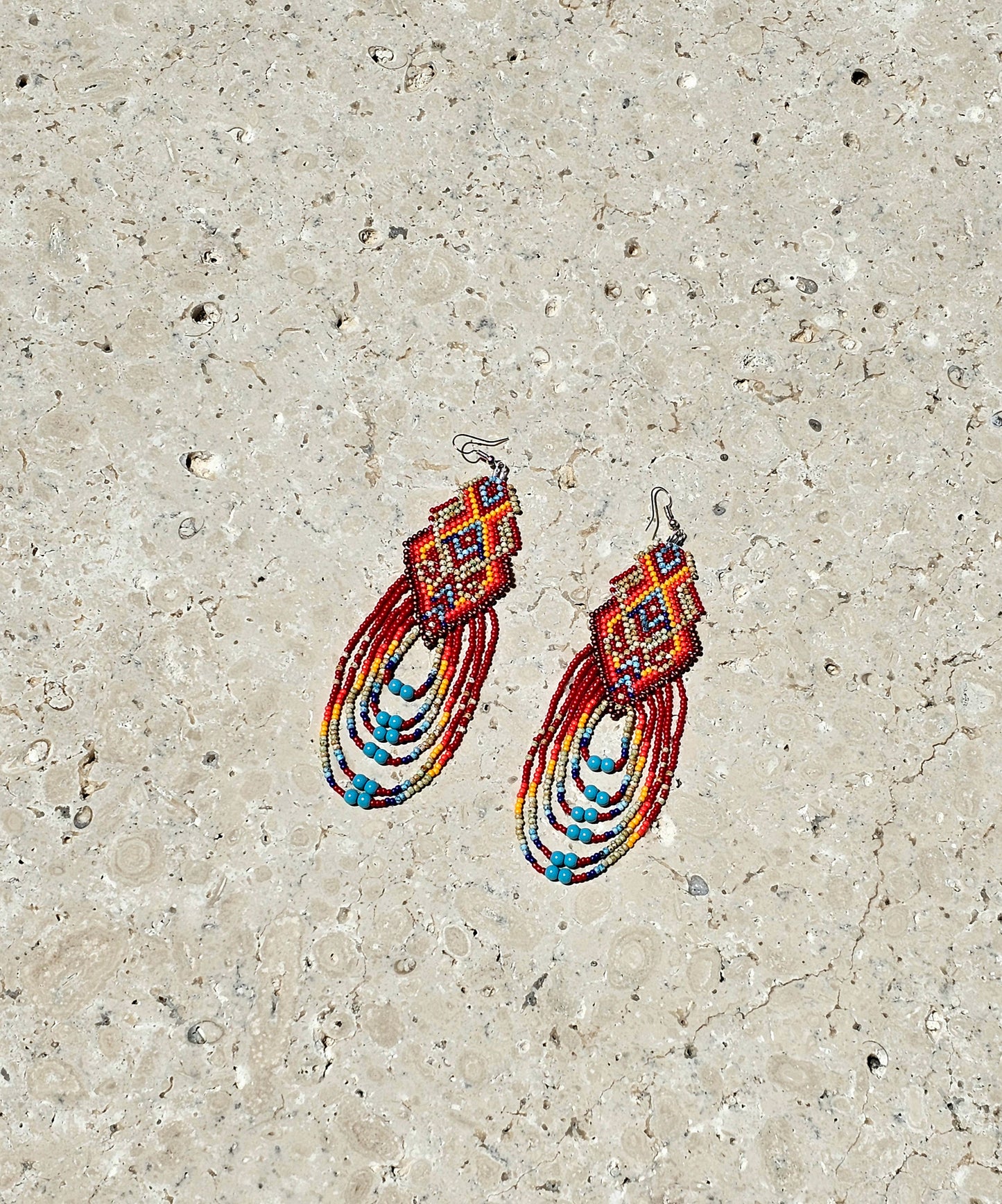 Fire Echoes Earrings
