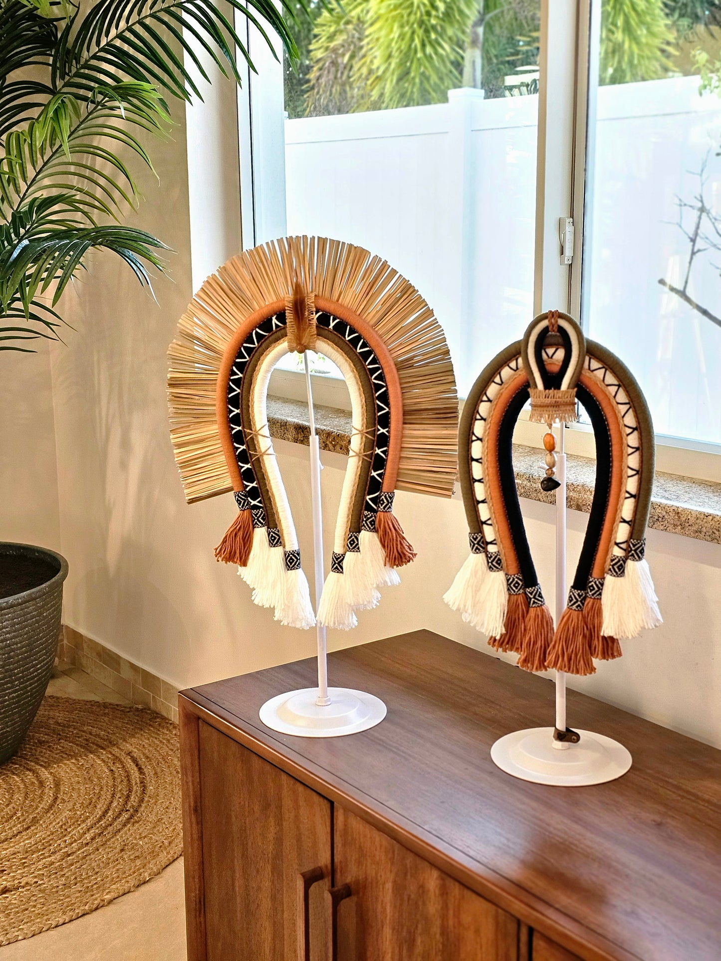 Boho Energy Decorative Headdress Set – Tribal Chic Duo