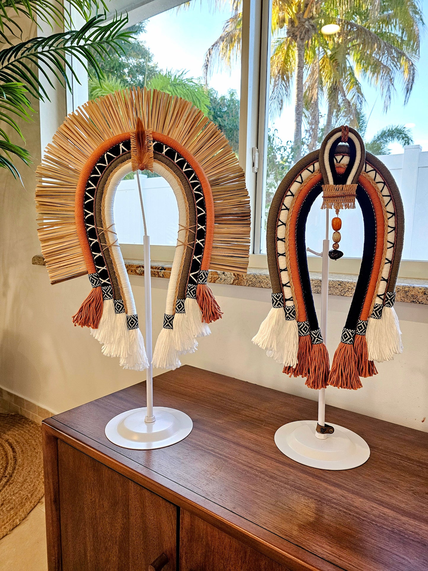 Boho Energy Decorative Headdress Set – Tribal Chic Duo