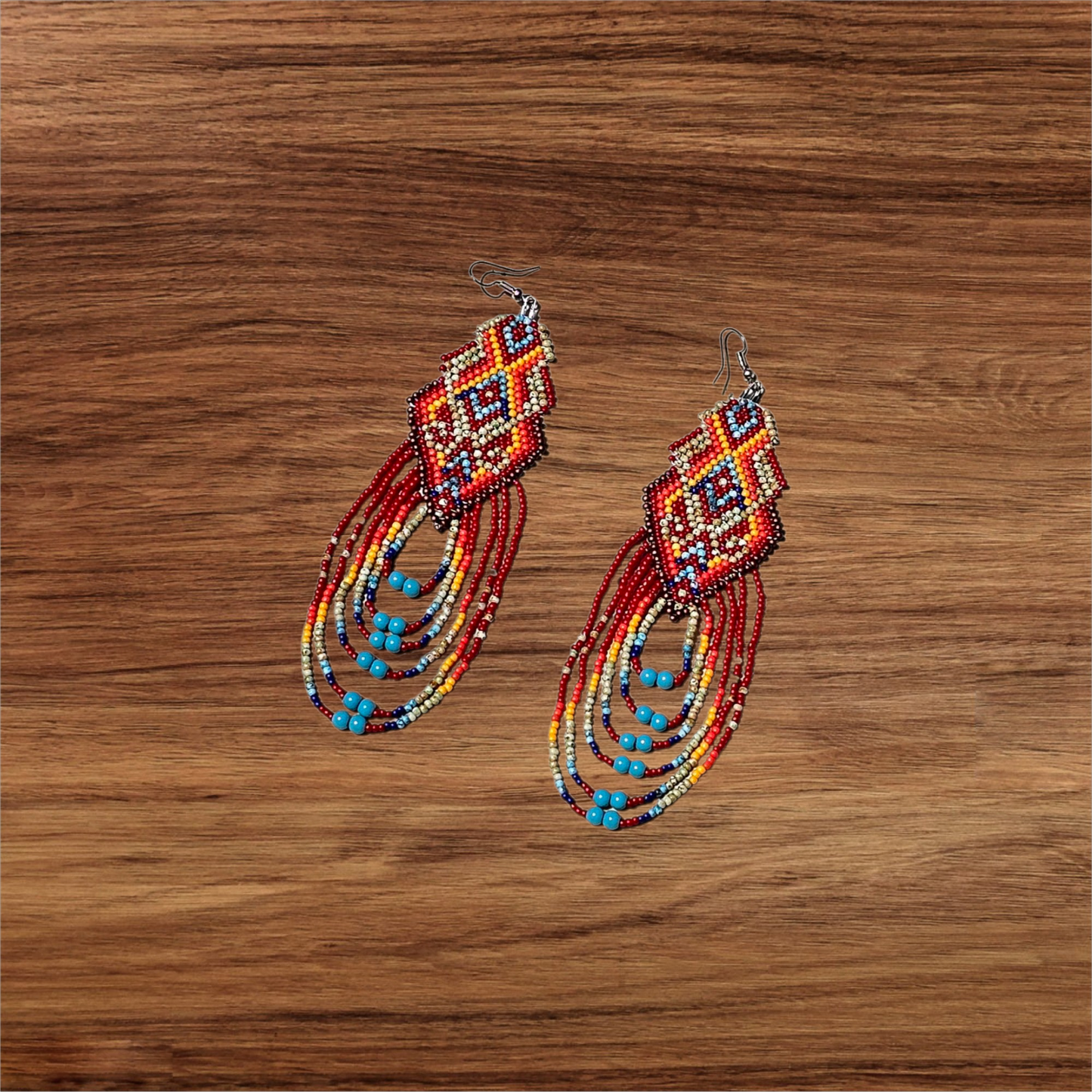 Fire Echoes Earrings