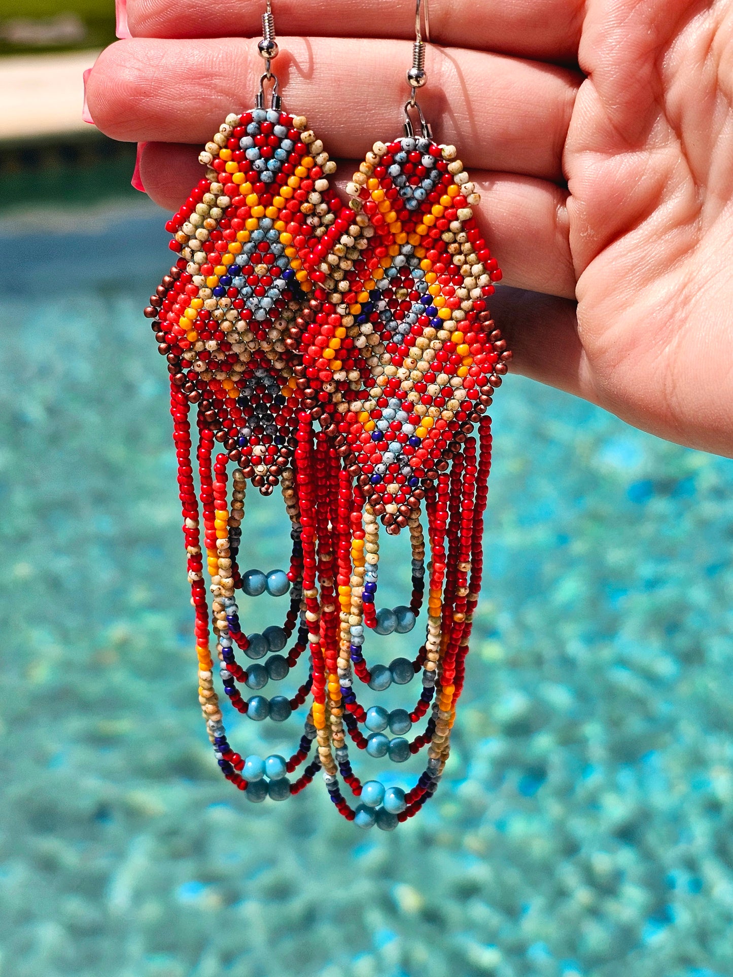 Fire Echoes Earrings