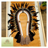 Textile Headdress "Cocar" Wall Art - size M