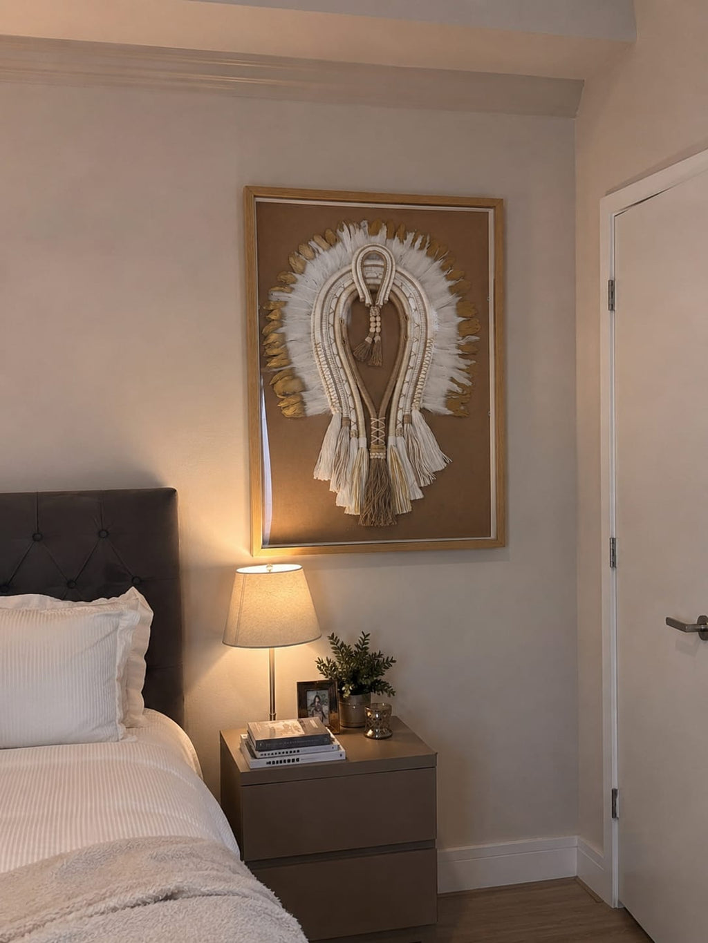 Textile Headdress "Cocar" Wall Art - size M
