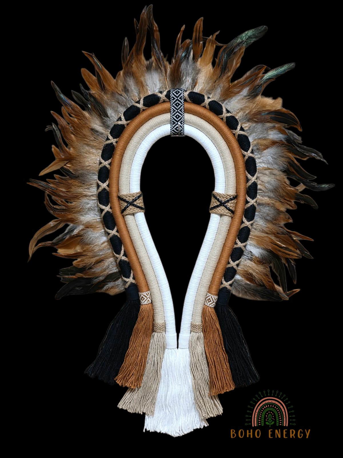 Textile Headdress "Cocar" Wall Art - size M