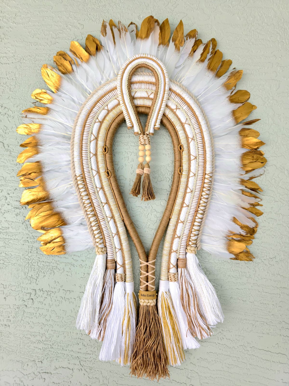 Textile Headdress "Cocar" Wall Art - size M