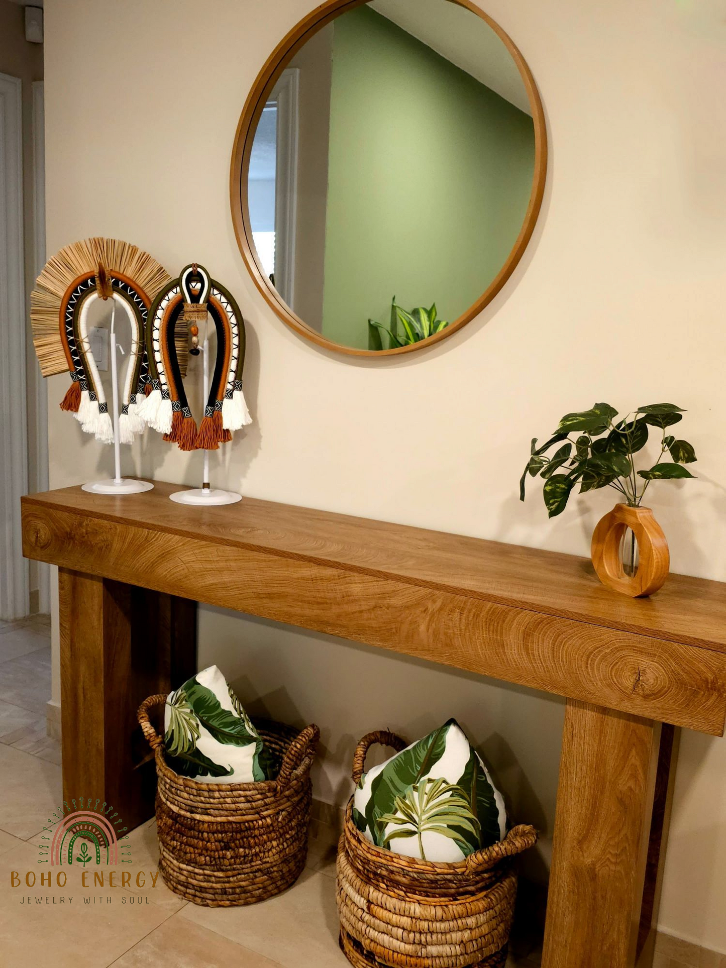 Boho Energy Decorative Headdress Set – Tribal Chic Duo